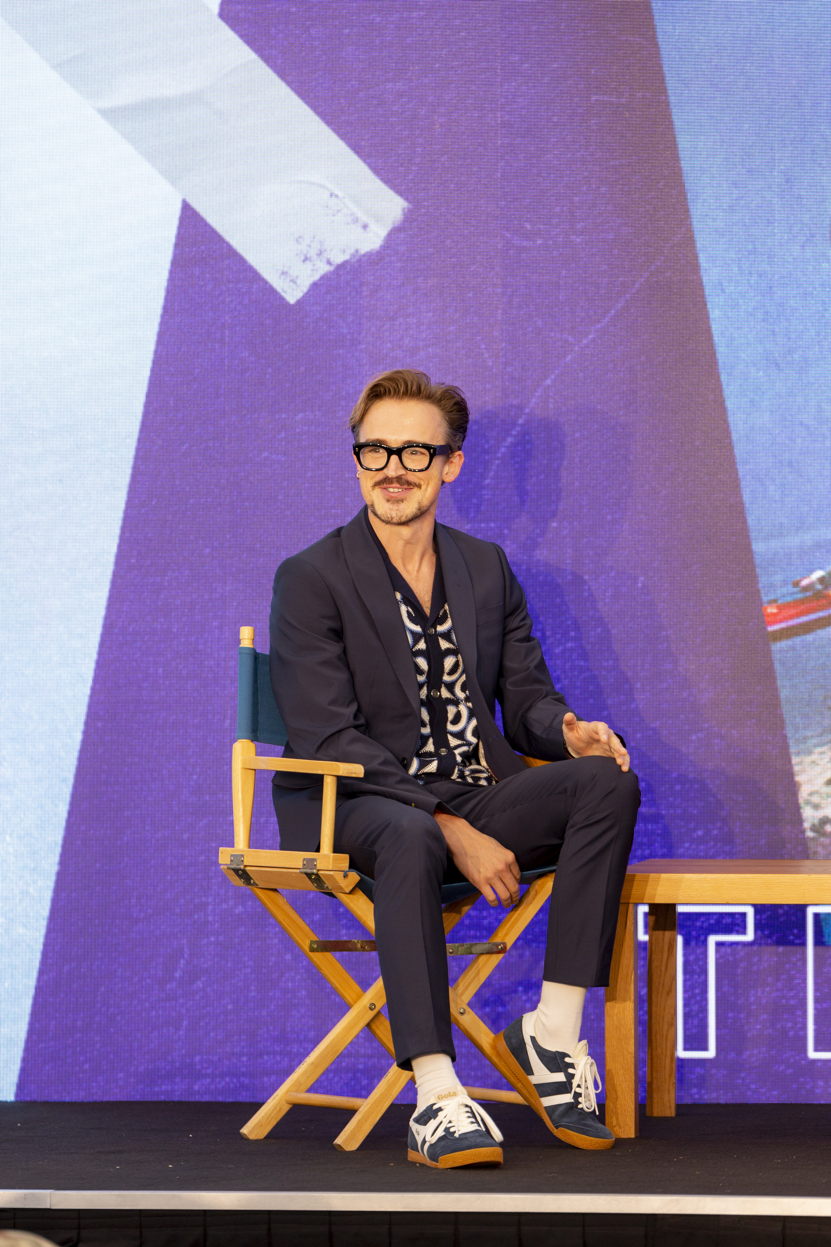 Tom Fletcher from McFly on the Inspire Stage at RIAT24