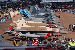 RIAT24 F16 Line