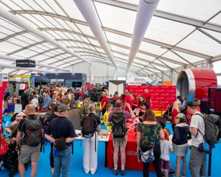 RIAT25 Techno Zone Crowds